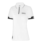 Sparco Polo Shirt Zip Womens 2024 - Image 2