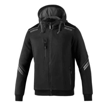 SPA02414NRGS Sparco Tech Hoodie - Black / Dark Grey