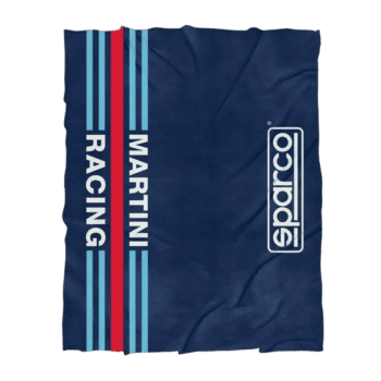 SPA099147MR Sparco Martini Racing Fleece Blanket 150x180cm