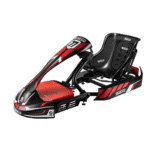 Grand Prix Racewear go-kart with racing seat and safety features for competitive karting.