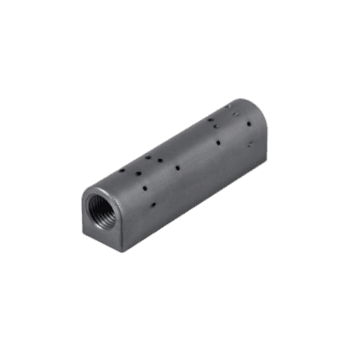 High-performance racing engine part with multiple ventilation holes, designed for Grand Prix racewear and motorsport applications.