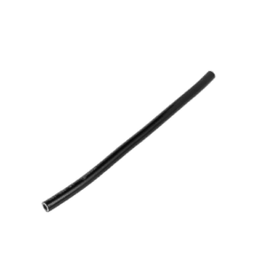 Black racing hose pipe for Grand Prix racewear, 10mm diameter, flexible and durable for motorsport applications.