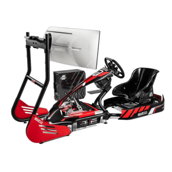 Sparco Evolve Pro Kart Rig II Sim Racing Kart Cockpit
