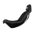Grand Prix Racewear racing seat with ergonomic design and adjustable headrest for motorsport enthusiasts.