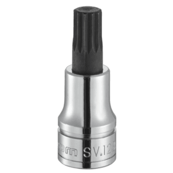 Facom SV.B 1/2 drive XZN spline bit socket for automotive and mechanical use.