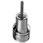 Facom SXM 1/2 drive Torx bit socket for automotive and mechanical use, high-quality chrome finish.
