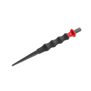 Facom sheathed punch tool with ergonomic grip and pointed tip for precise punching tasks.