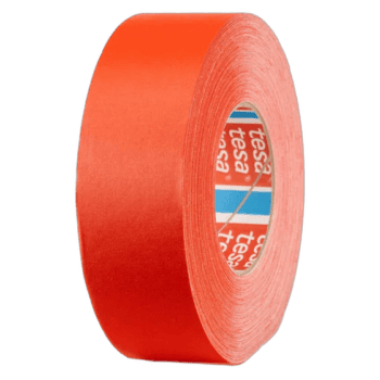 Orange racing tape from Grand Prix Racewear, ideal for motorsport safety and branding applications.