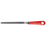 Facom TRI.MDEMA second-cut triangle file with handle, ideal for precision metalwork and finishing tasks.