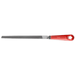 Facom TRI.MDEMA second-cut triangle file with handle, ideal for precision metalwork and finishing tasks.