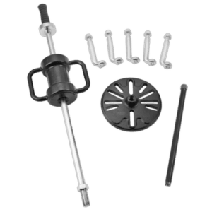 Universal joint pusher U.11M with multiple screws and a circular component for mechanical hub removal.