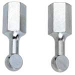 Set of two precision tips U.23D11 for Facom U.23D screwdriver, made of durable metal for professional use.