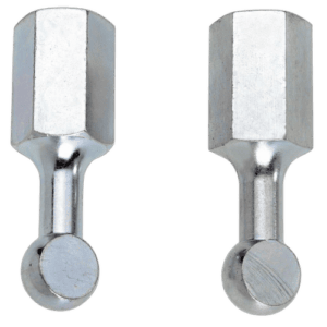 Set of two precision tips U.23D11 for Facom U.23D screwdriver, made of durable metal for professional use.