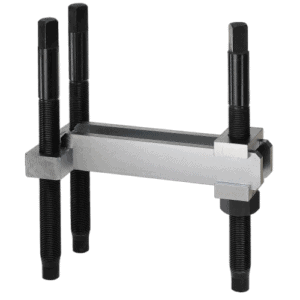 Grand Prix Racewear beam for pullers U.28 and U.51B U.30, heavy-duty tool support with four adjustable legs and a sturdy metal frame.