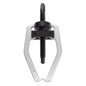 Facom U.301 self-gripping outside puller with slim legs for precise bearing removal.