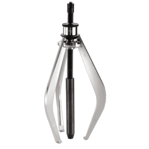 Heavy-duty outside puller tool with ergonomic handle, used for automotive and mechanical applications.