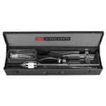 Facom inside/outside puller kit U.306J1 for automotive and mechanical repairs, displayed in a black case with tools inside.