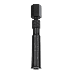Facom U.49P clamp for inside grip, black metal tool with textured grip and hexagonal head.