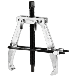 Facom U.52 puller with yoke for precise mechanical extraction tasks, made of durable metal with adjustable components.