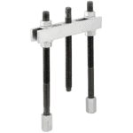 Precision tapping beam U.53K3 for industrial applications, featuring three threaded rods and a sturdy metal frame.