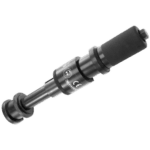 Close-up of a Facom mechanical body U.89M2, precision tool with black and metallic finish, used in mechanical work.
