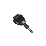 Professional 3.5mm audio jack connector for racing headsets and audio equipment from Grand Prix Racewear.