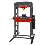 Facom 50-ton hydraulic press W.450 for industrial and automotive applications, featuring a sturdy frame and precise control panel.