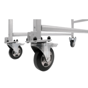 B-G Racing Wheel and Tyre Trolley Aluminium Wheel Set With Carriers