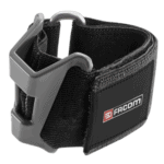 Facom SLS HOOK wrist bracelet with black strap and grey metal hook for safety and convenience.