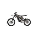 Electric dirt bike from Grand Prix Racewear with high-performance features and durable design for off-road racing.