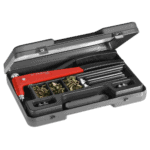 Facom blind-nut kit Y.M46 with various fittings and tools in a compact case for professional mechanical work.