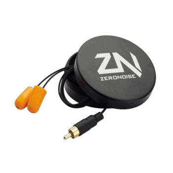 ZeroNoise Earplugs Kit - Foam Tips - RCA (Cinch)
