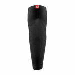Protective racing knee pad for motorsport, designed for safety and comfort during high-speed racing events. Made with durable materials to withstand impact and abrasion.