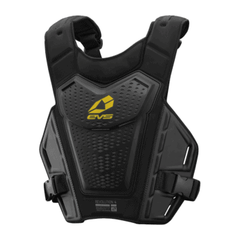 EVS Revo 4 Roost Deflector - Black - Front