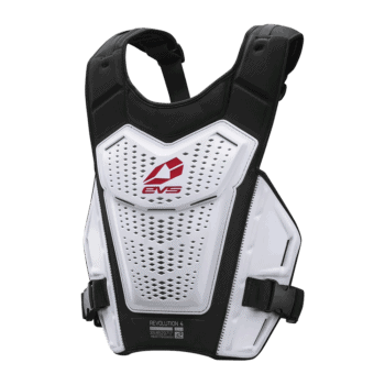 EVS Revo 4 Roost Deflector - White - Front