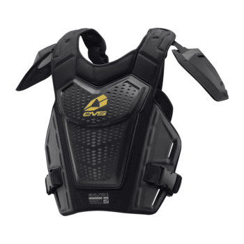 EVS Revo 5 Roost Deflector - Black - Front