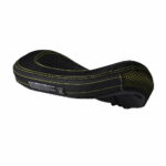 High-quality racing seat cushion with ergonomic design, black with yellow stitching, for comfort and support during motorsport events. Suitable for race car drivers and enthusiasts.