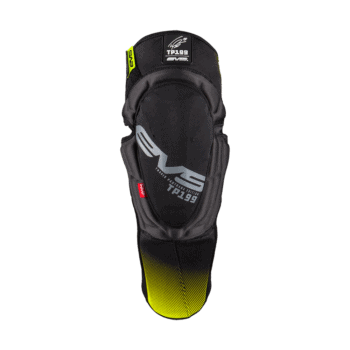 EVS TP199 Knee Guards - Black Yellow 02