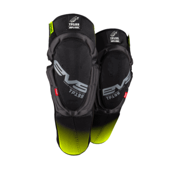 EVS TP199 Knee Guards - Black / Yellow