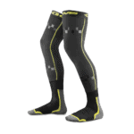 EVS TUG Fusion Knee Brace Liner Sock Combo - Black Yellow