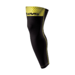 EVS TUG Knee Brace Sleeves - Black - Hiv Vis Yellow 02
