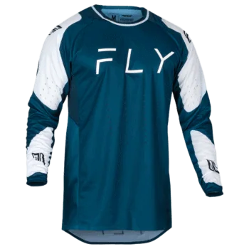 FLY Racing Evo 2024 DST Jersey - Navy - White - Front