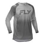 FLY Racing Evolution 2026 DST Jersey - White - Grey - Front