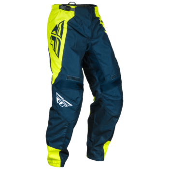 FLY Racing F-16 2024 Bottoms - Navy - Hi Vis - White