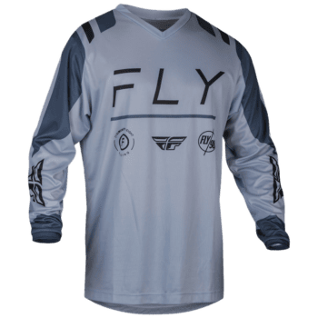FLY Racing F-16 2024 Jersey - Arctic Grey - Stone - Front