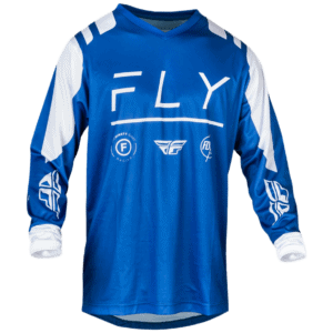 FLY Racing F-16 2024 Jersey - Blue - White - Front