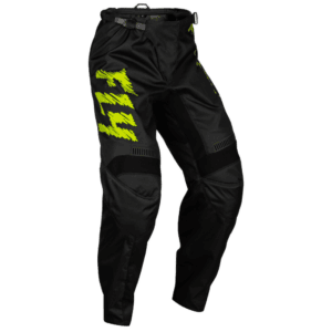 FLY Racing F-16 2024 Pant - Black - Neon Green - Light Grey