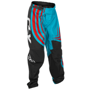 FLY Racing F-16 2025 Bottoms - Cyan - Black - Red