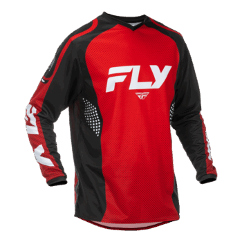 FLY Racing F-16 2026 Jersey - Red Black White - Front