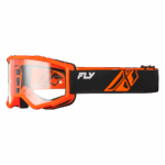 FLY Racing Focus Goggle - Black - Orange - Clear Lens